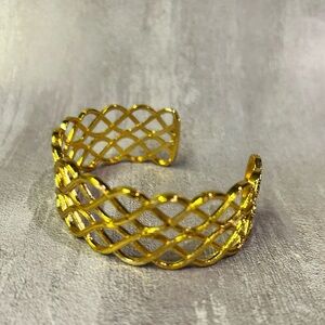 Gold Cuff Bracelet